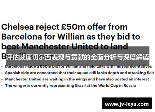 评估威廉切尔西表现与贡献的全面分析与深度解读